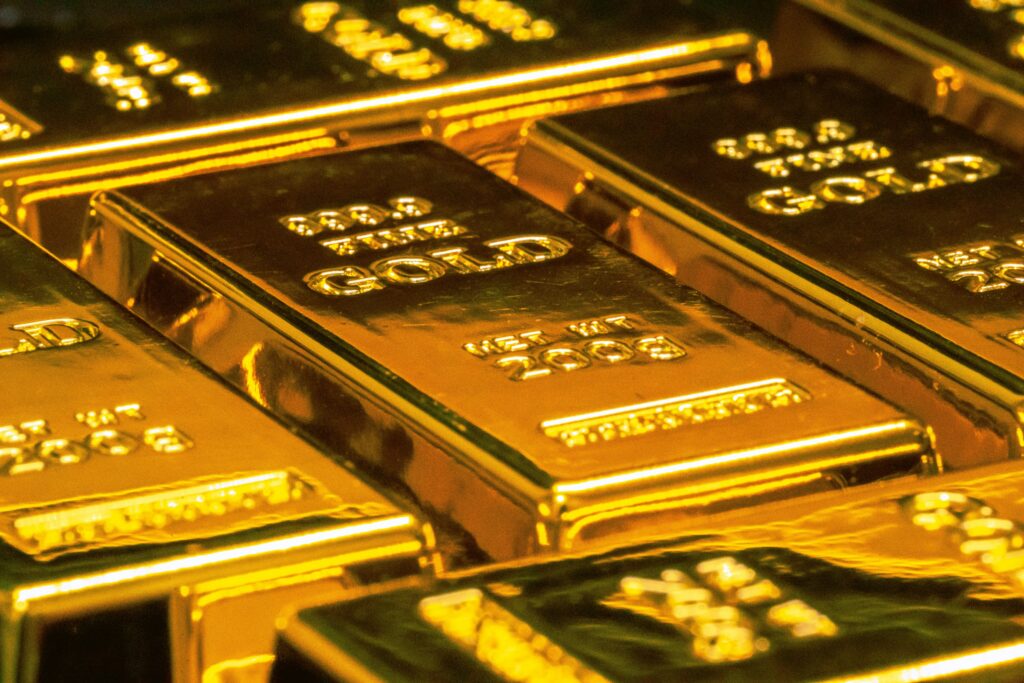 Gold bricks